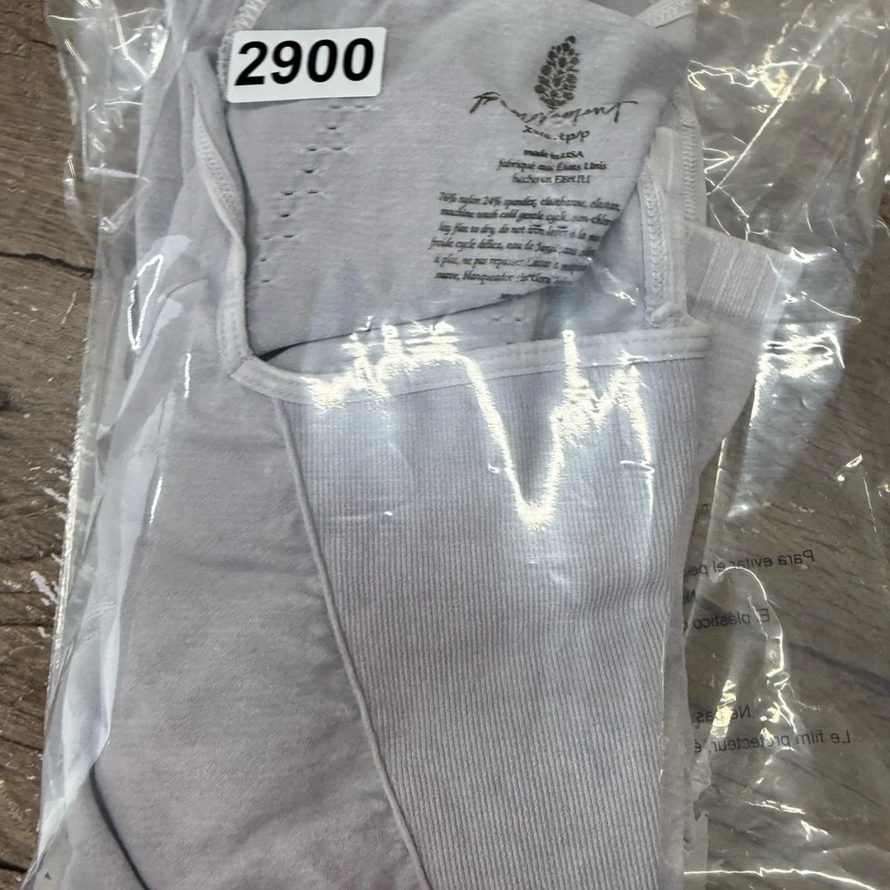 Free People Movement Good Karma  Onepiece in Ice Grey xs /‎ small